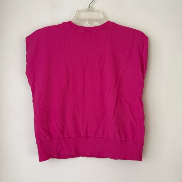 Michael Stars Bright Pink Muscle Tee Style Top XS - Picture 4 of 4